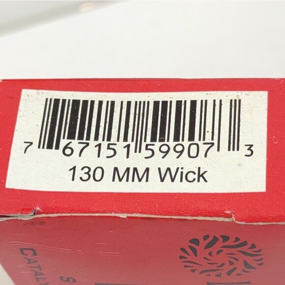 La Tee Da Effusion Fragrance Oil Lamp Glass Red Blue Brown with Wick NWOT - Picture 4 of 15